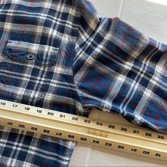 Jacks Button Up Flannel Shirt Size M - Picture 12 of 14